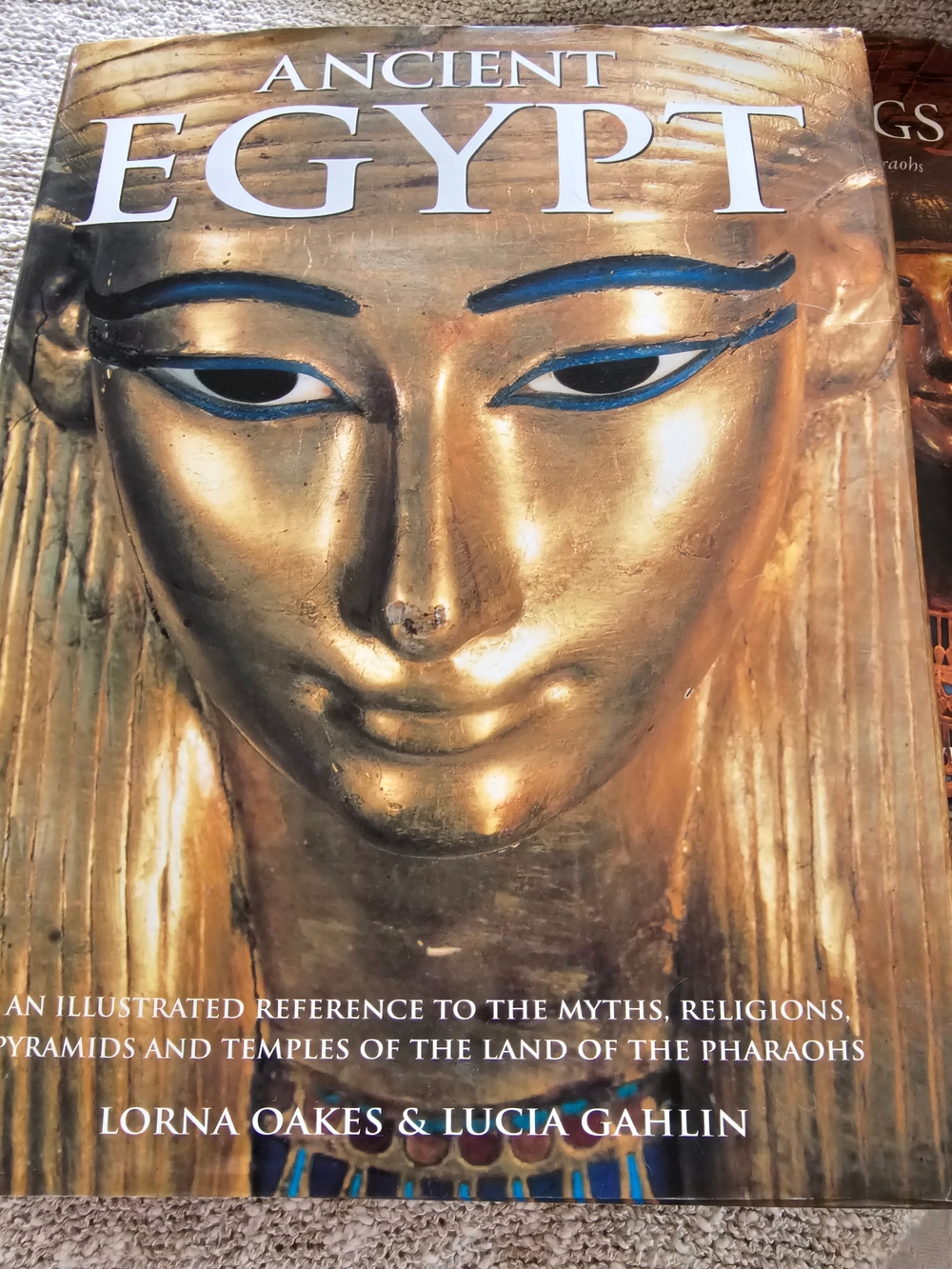 Ancient Egypt Large Hardcover Book - By Oakes & Gahlin